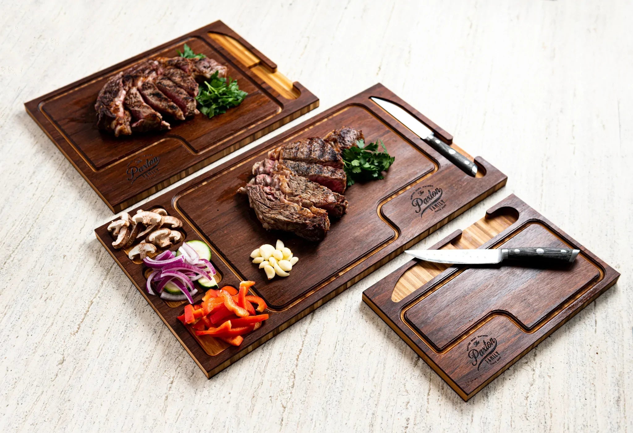 Personalized Serving and Prep Boards - 3 Styles and Gift Sets Available