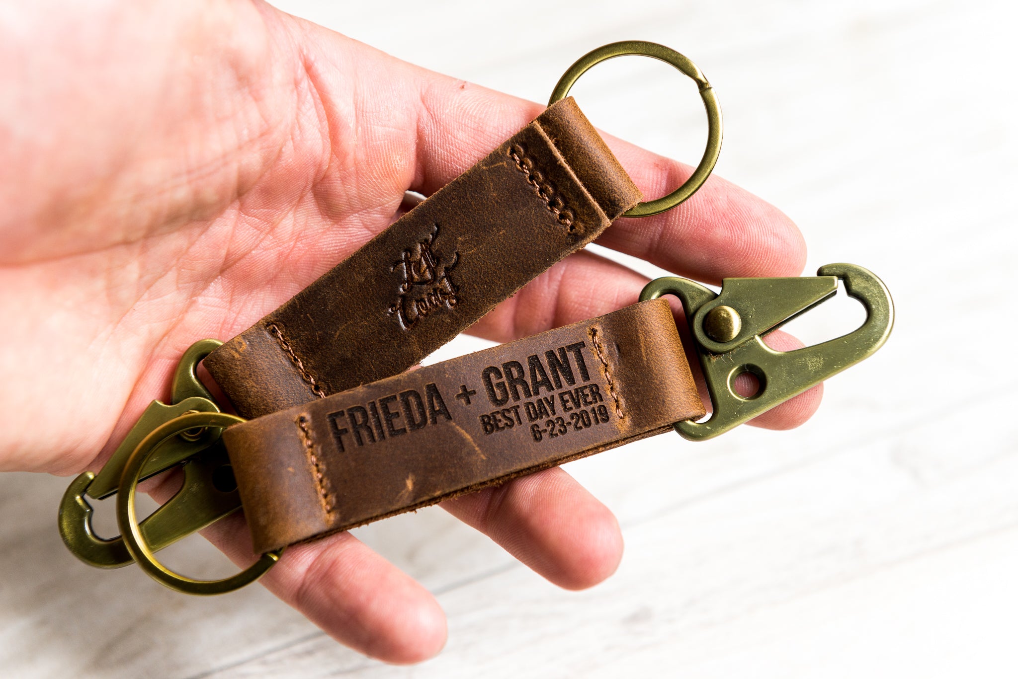 The San Ann Personalized Keychain