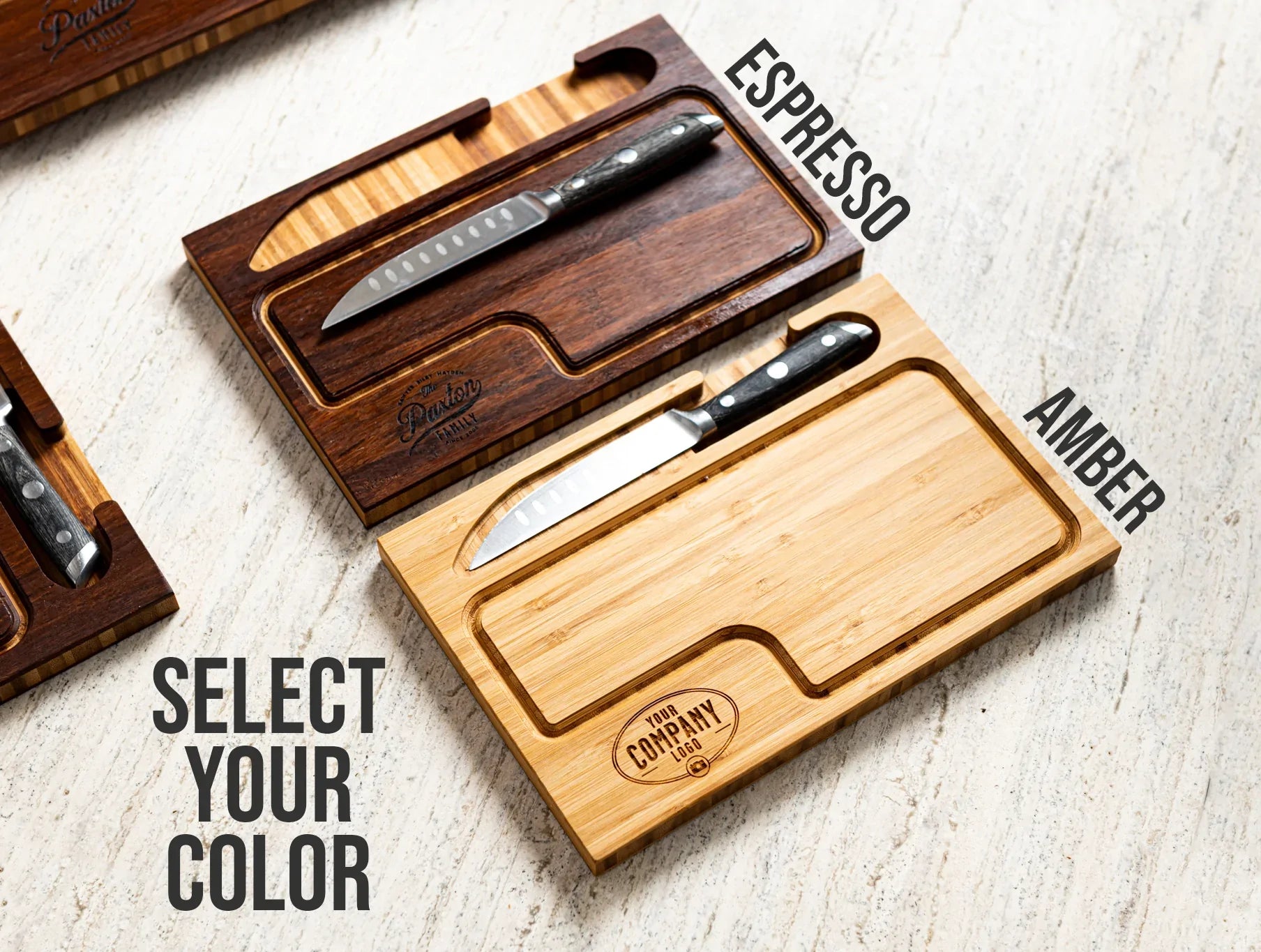 Personalized Serving and Prep Boards - 3 Styles and Gift Sets Available
