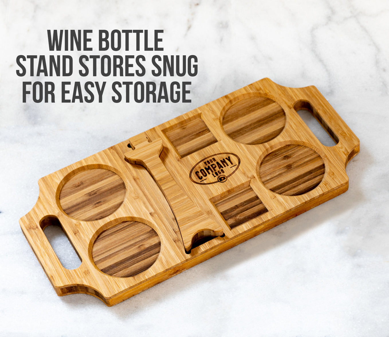 Sommelier Presentation Board & Levitating Stand Gift Set