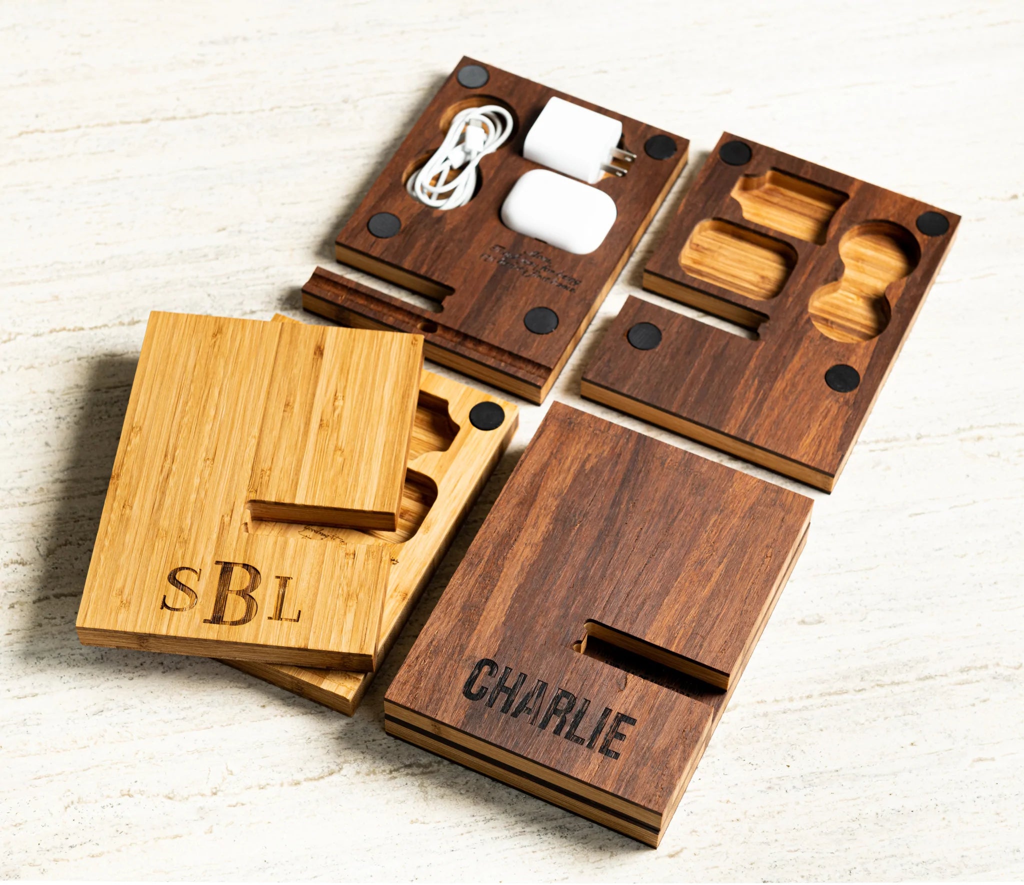 Magnetic Travel Stand Personalized Phone or Tablet Dock