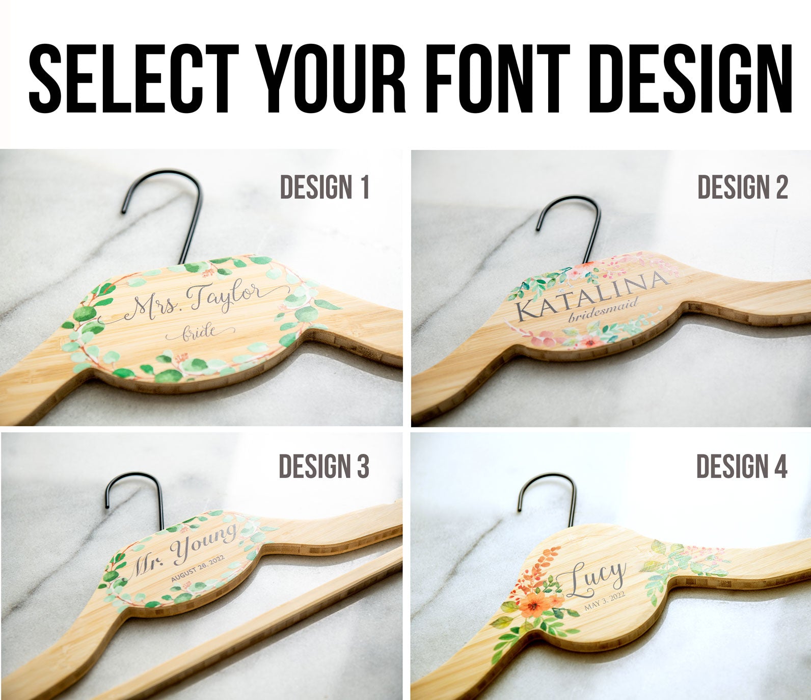Woodwright Personalized Hanger | Printed
