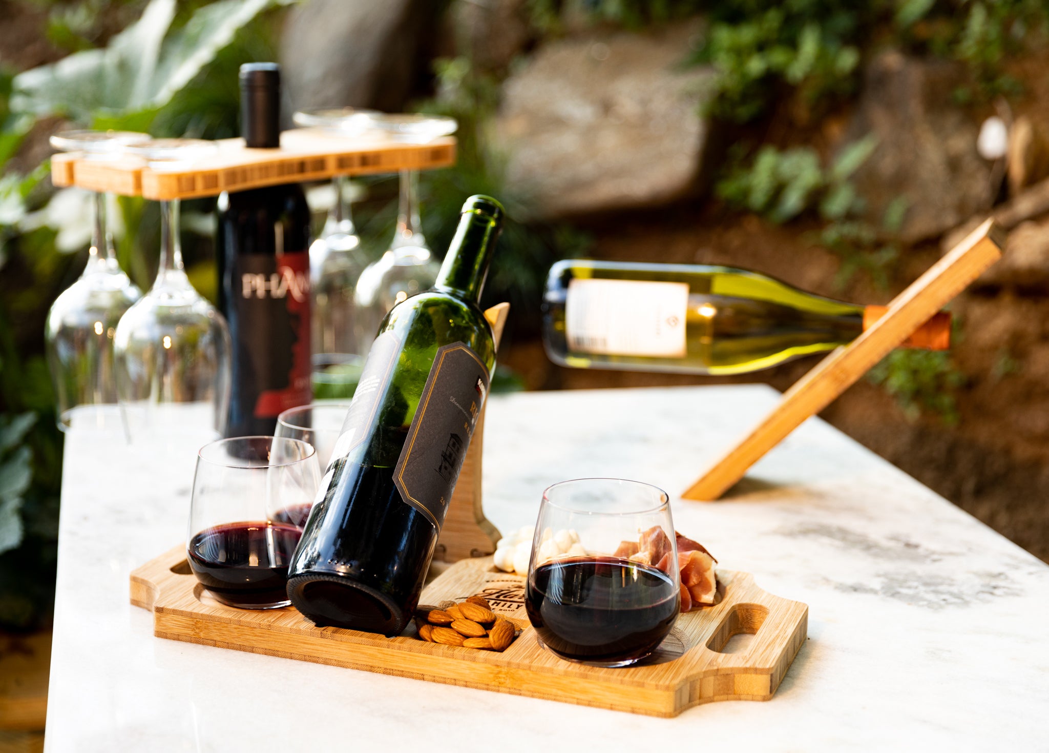 Wine Presentation Boards 4 Piece Gift Set