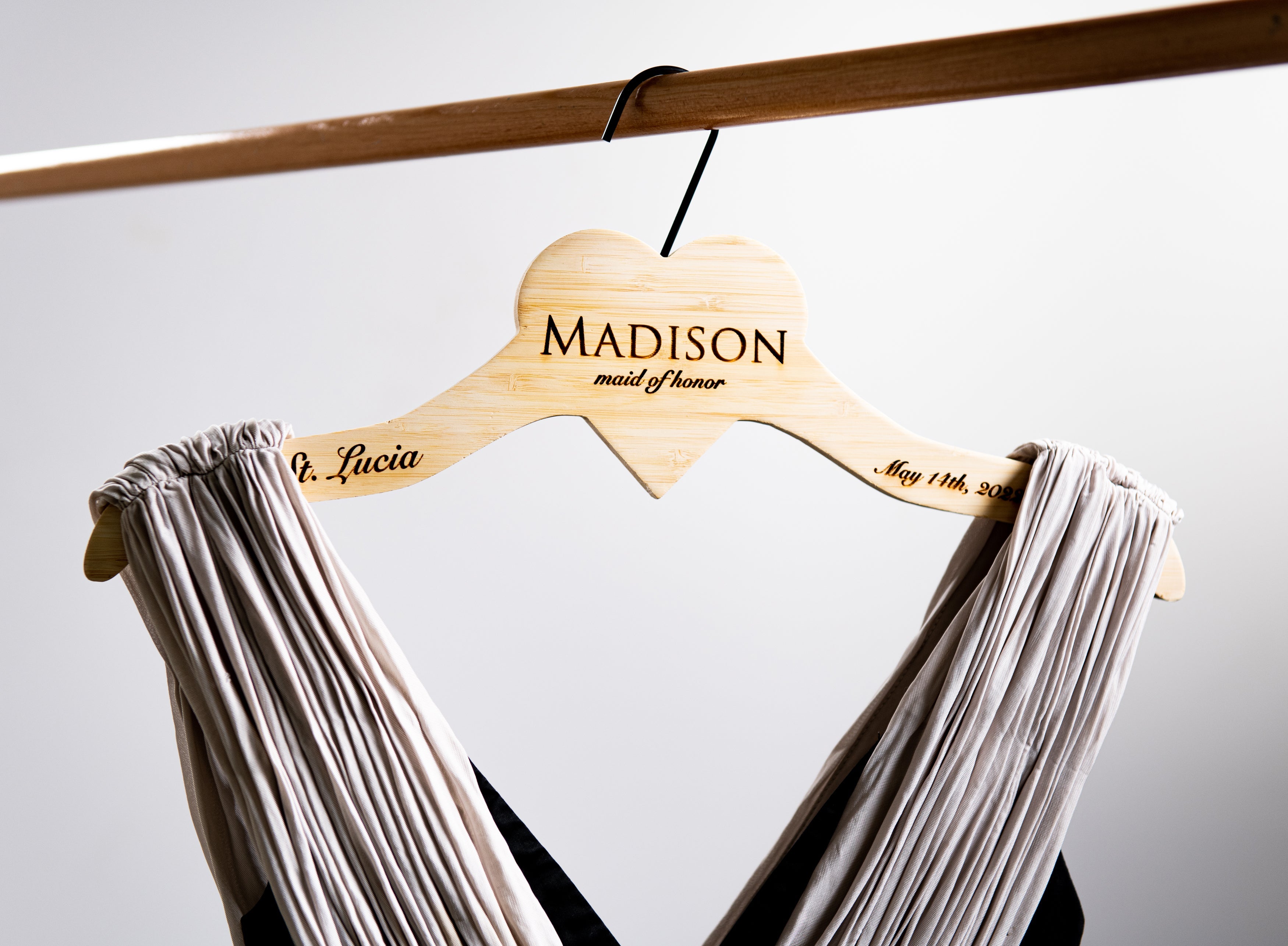 Woodwright Personalized Hanger | Engraved