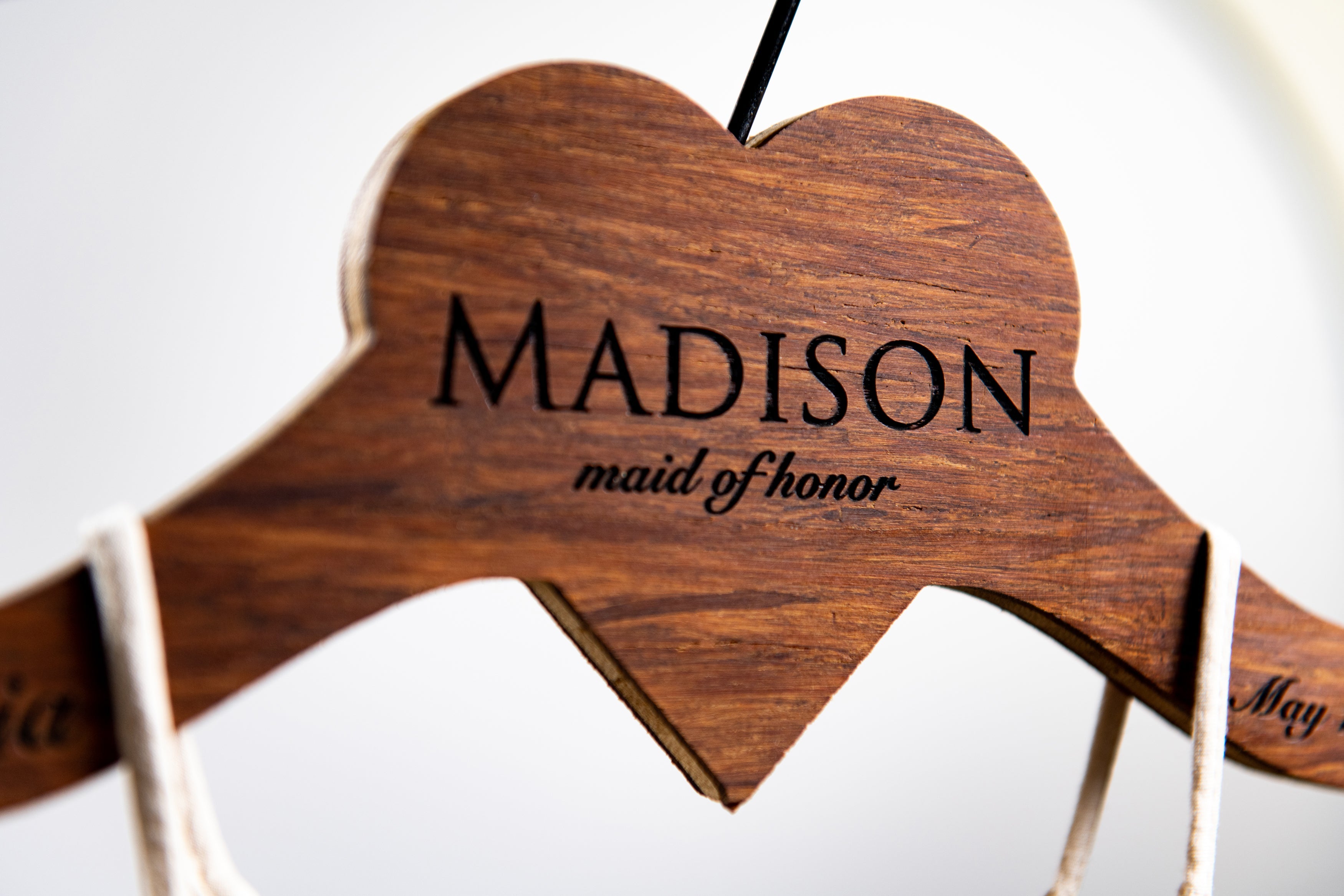 Woodwright Personalized Hanger | Engraved