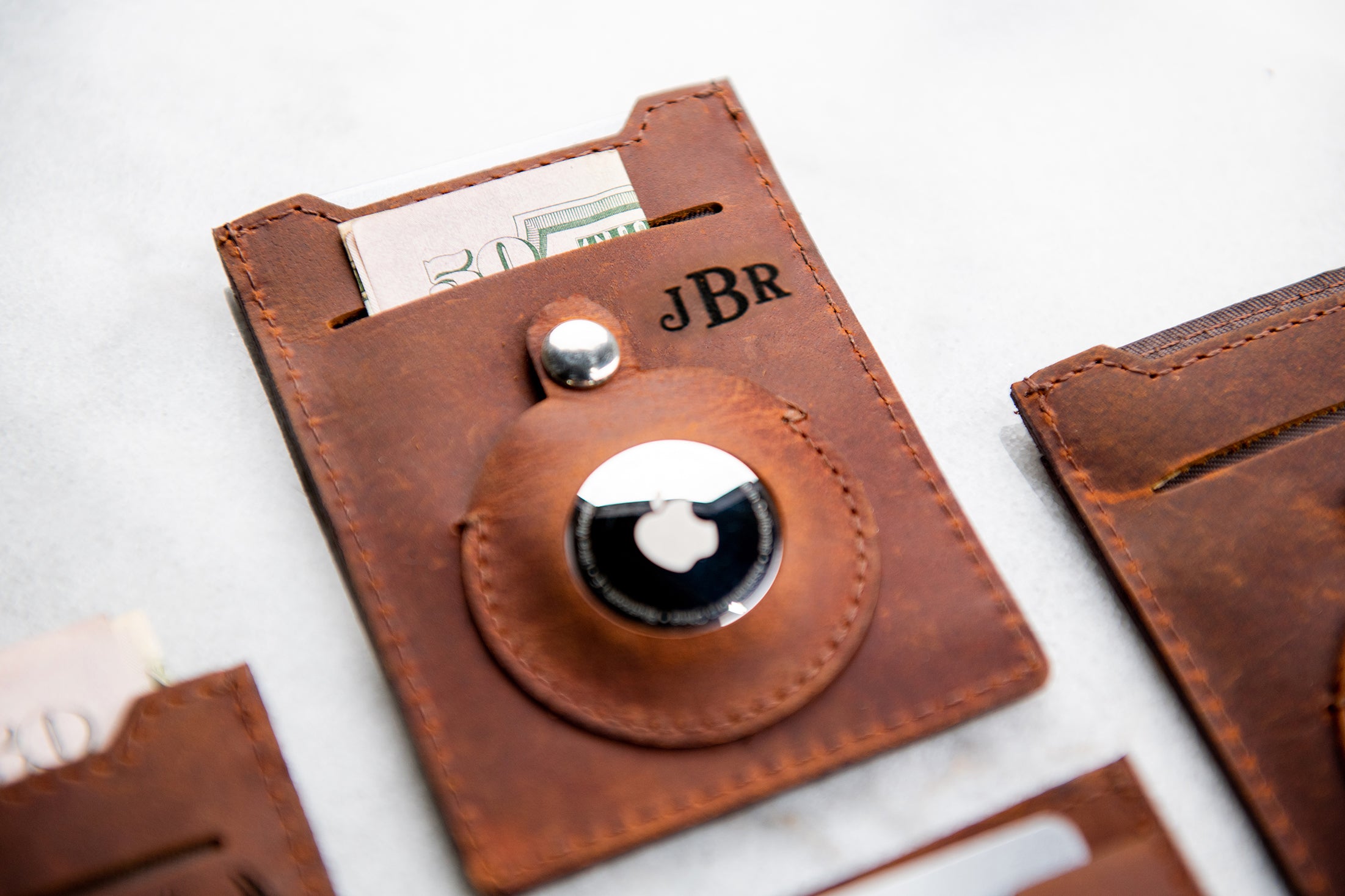 Personalized AirTag Wallet