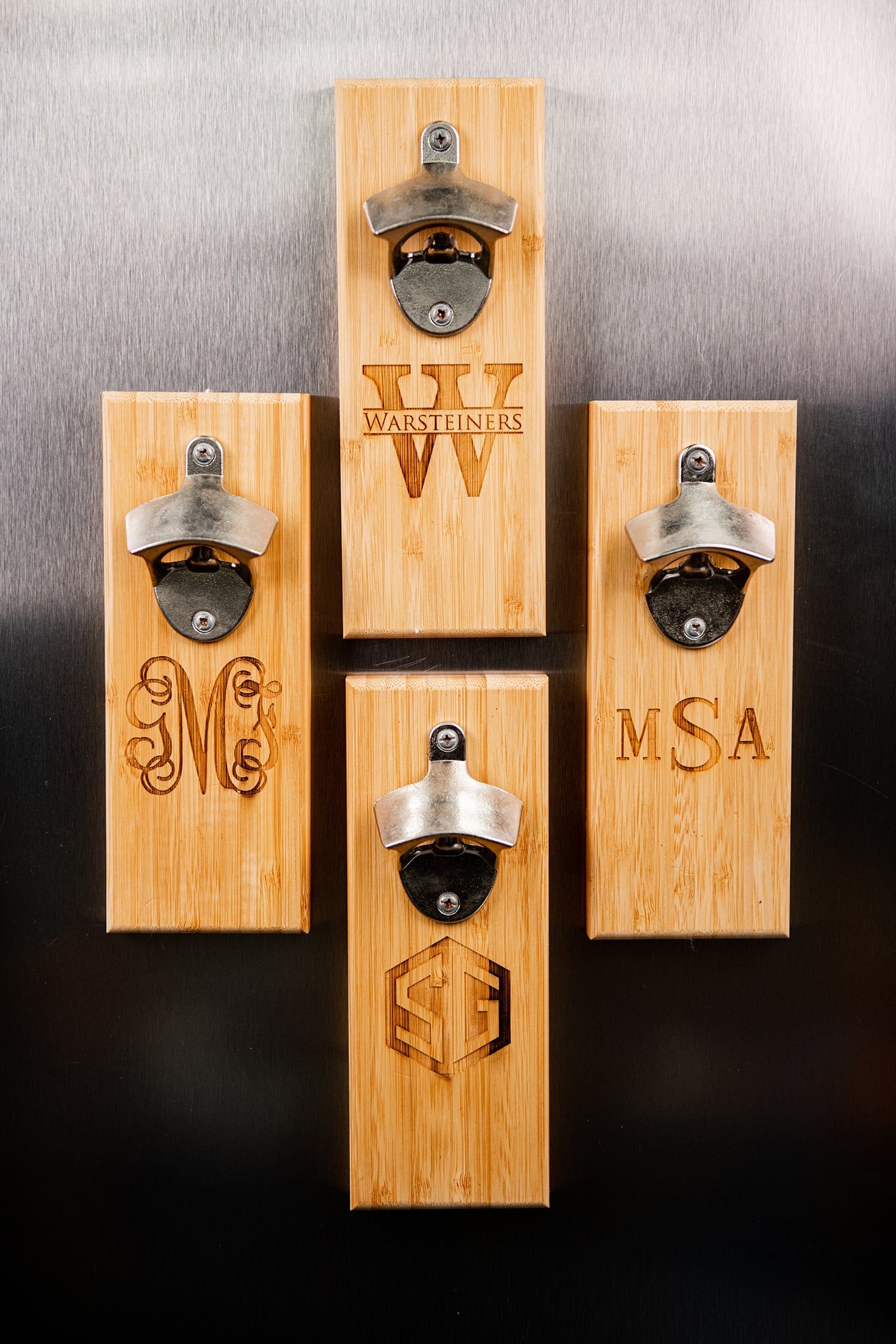 Magnetic Fridge Mount Bottle Opener