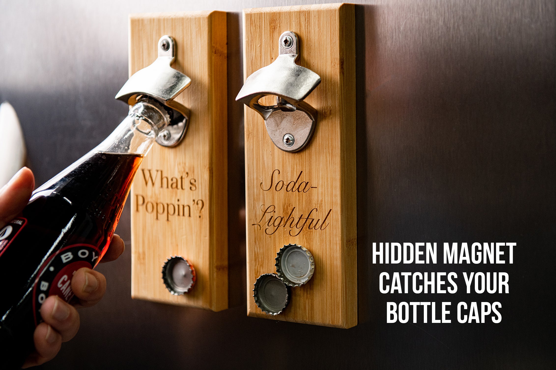 Magnetic Fridge Mount Bottle Opener