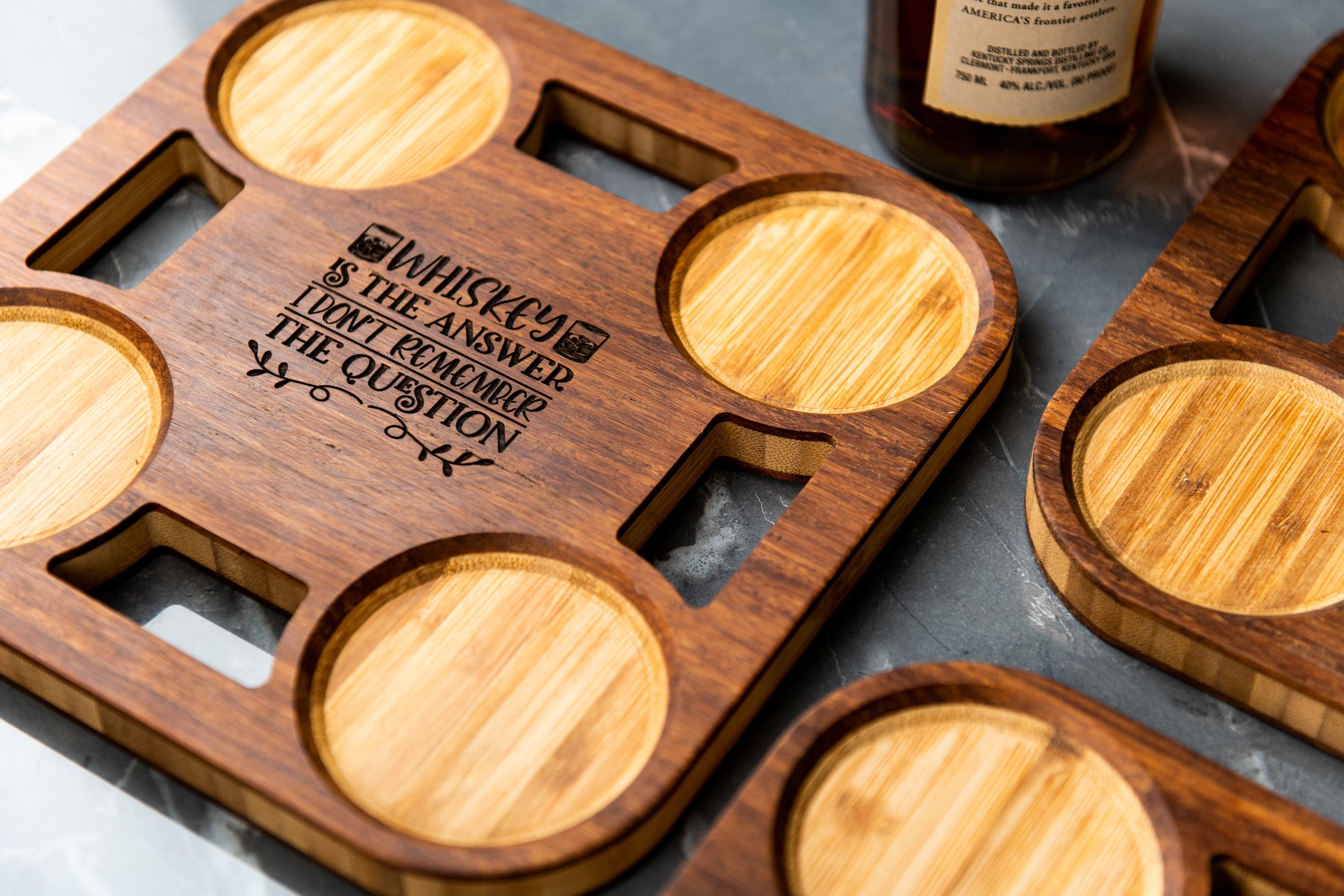 Personalized Decanter Tray