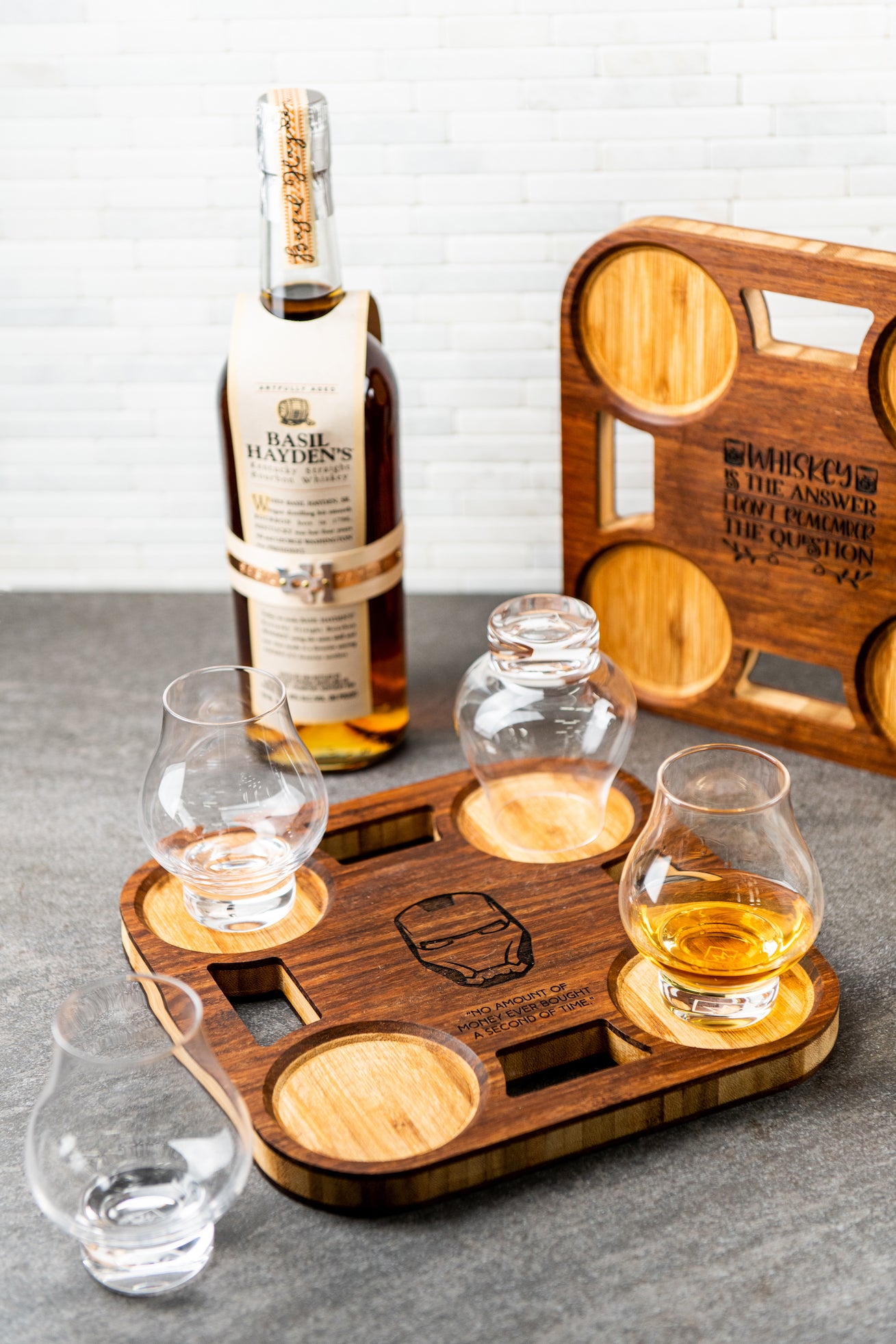 Personalized Decanter Tray