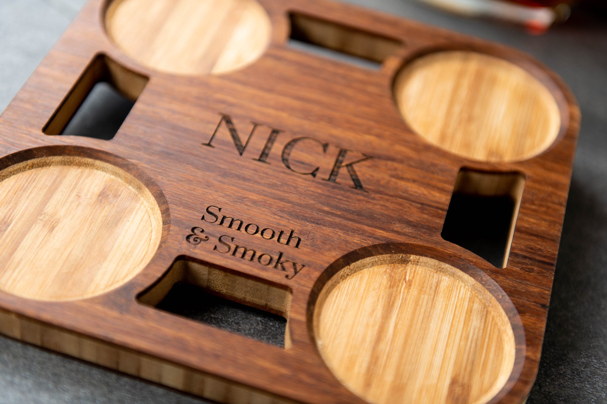 Personalized Decanter Tray