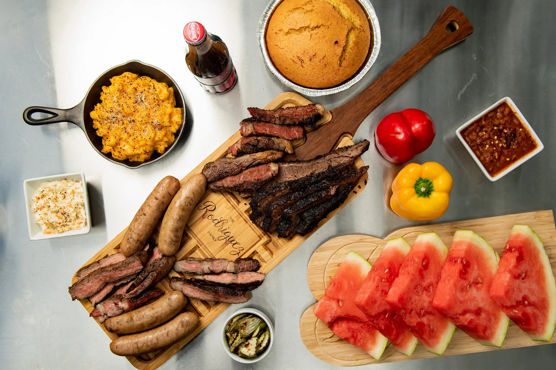 Personalized Grill Master BBQ Board - Serving Tray with Handle