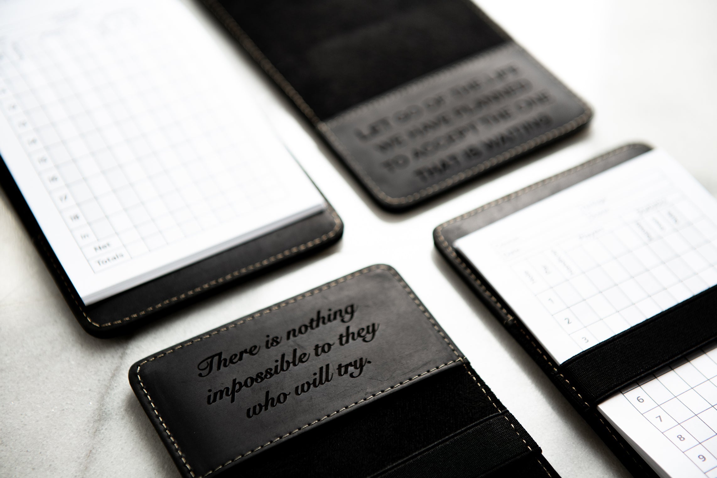 Personalized Golf Scorecard & Yardage Book Holder The Copperhead