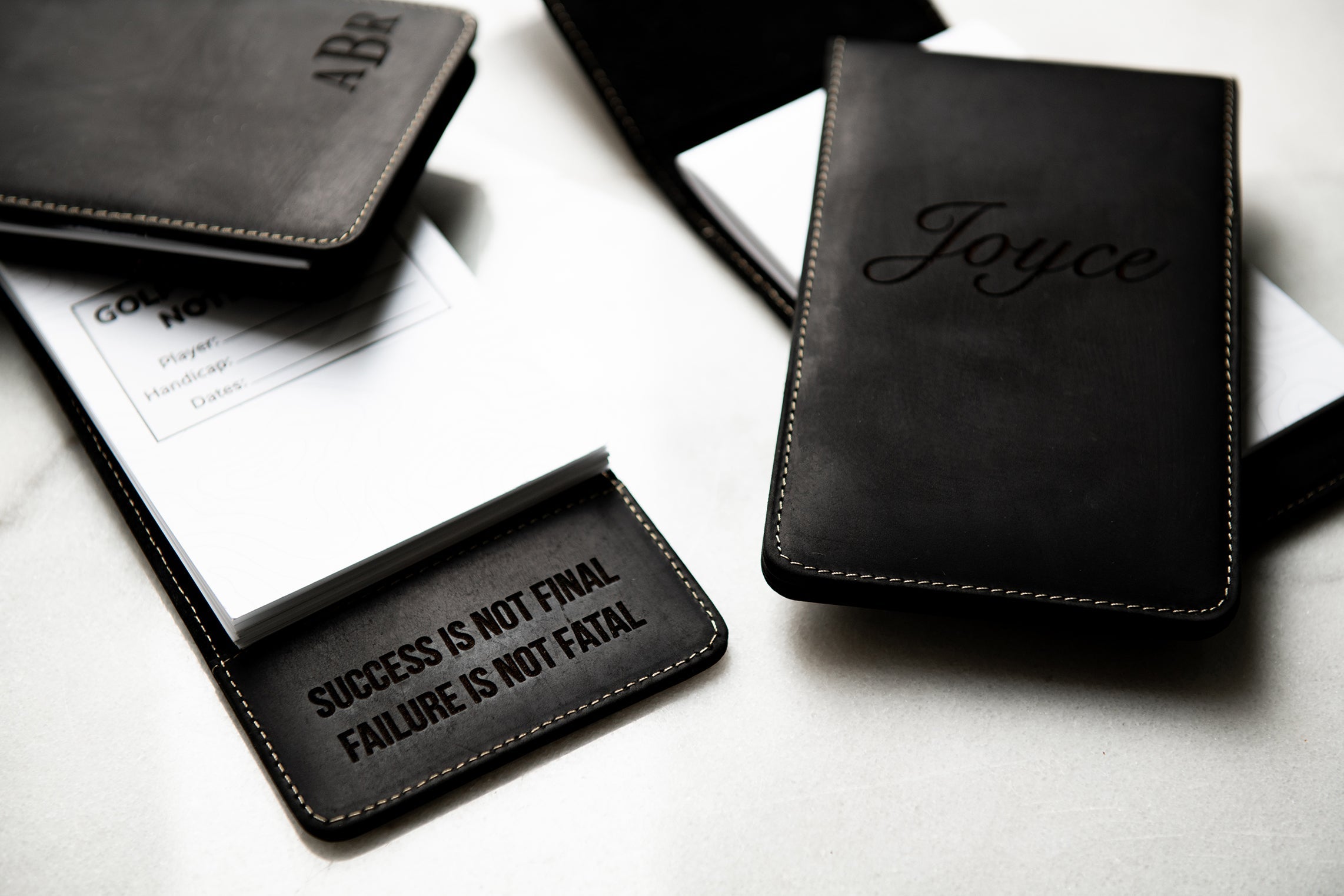 Personalized Golf Scorecard & Yardage Book Holder The Copperhead
