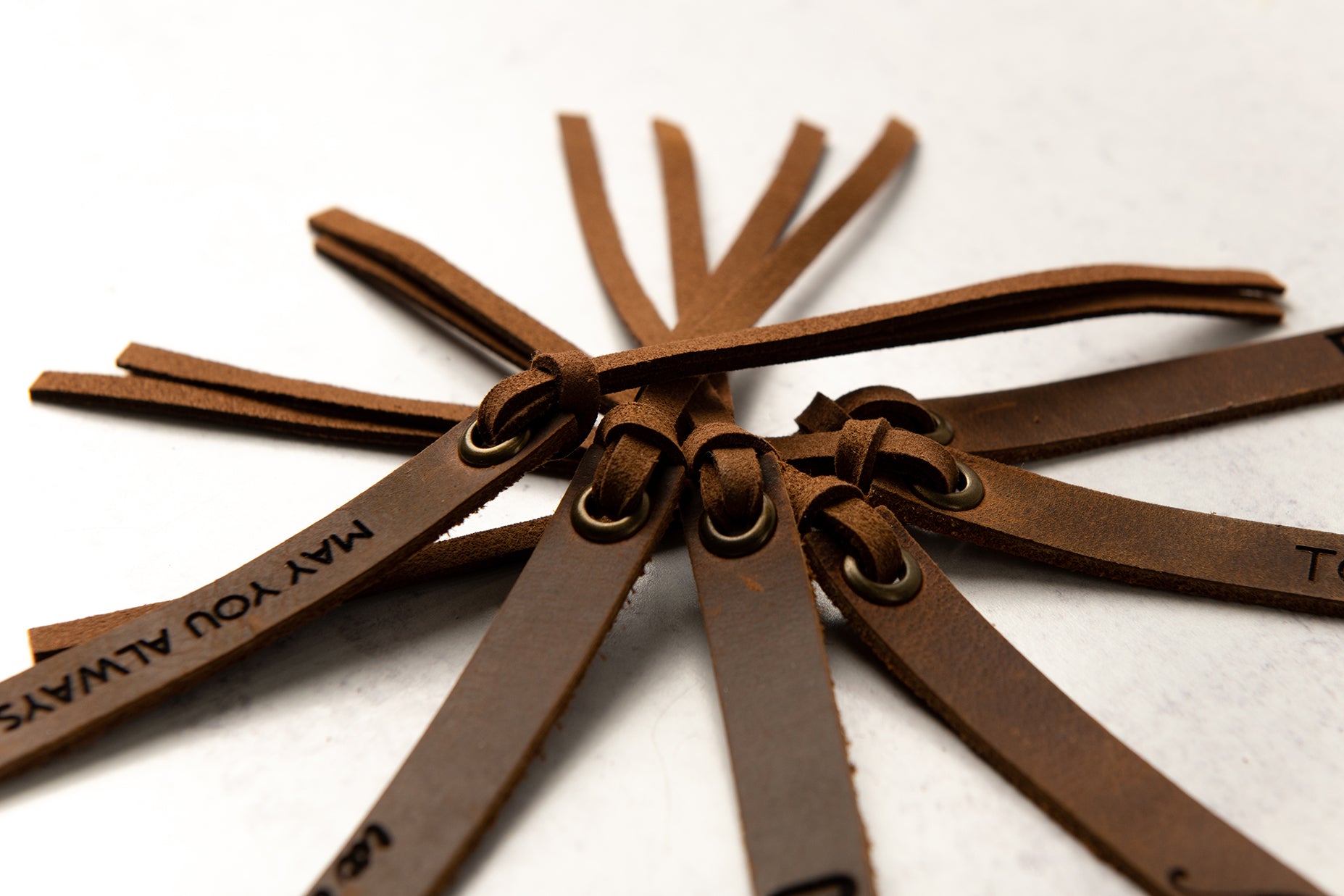 Personalized Leather Bookmark Engraved
