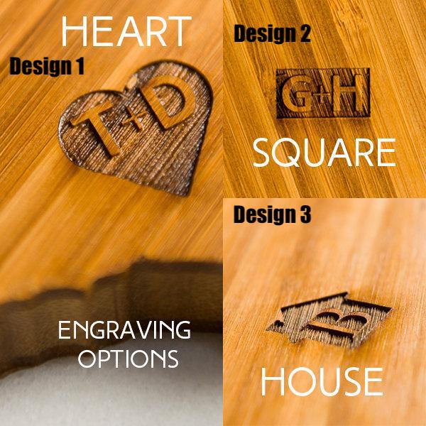 50 States Hometown Engraved State-Shaped Cutting Boards