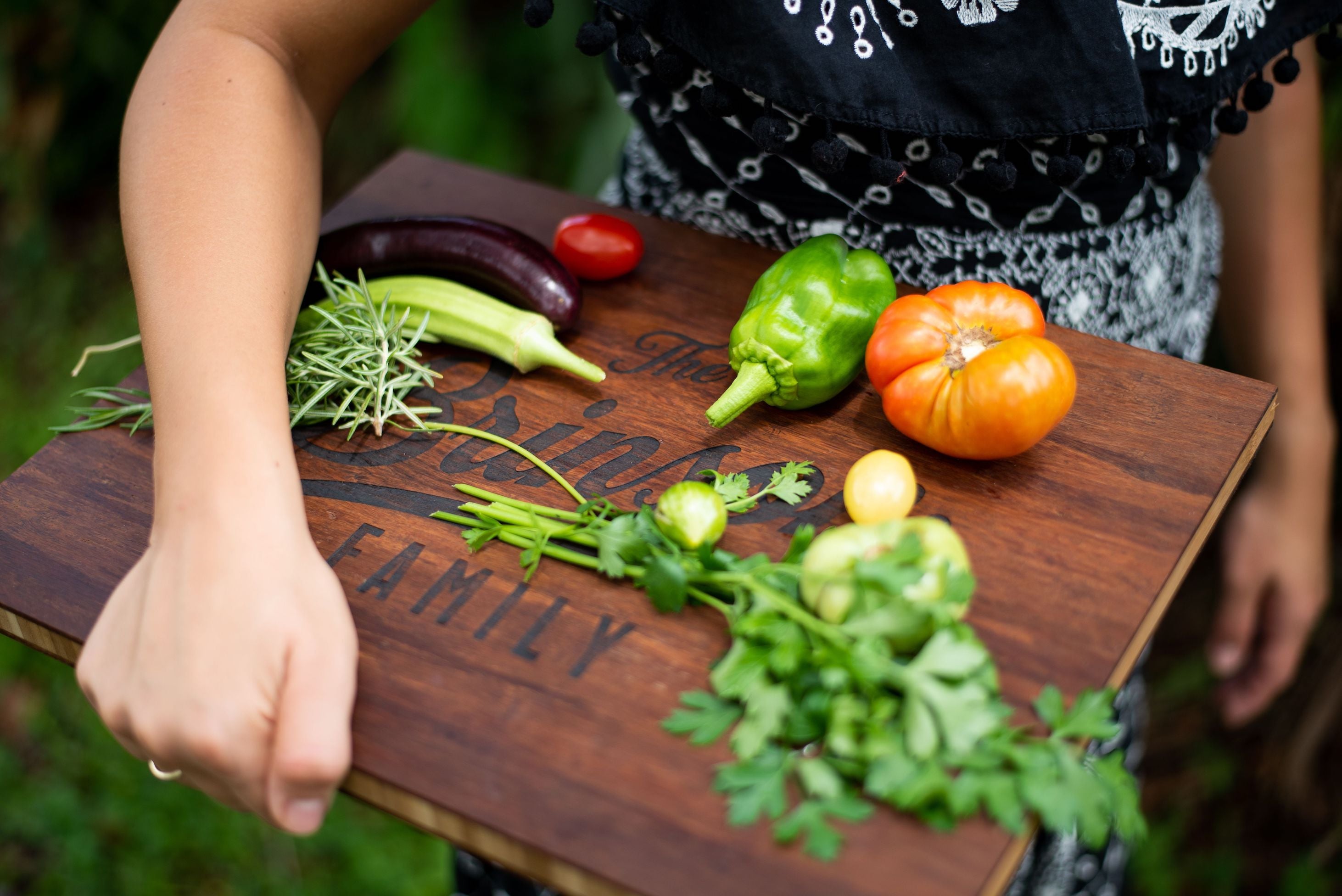 Espresso Personalized Cutting Board