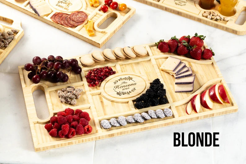 Beer Flight and Charcuterie Plank Gift Set
