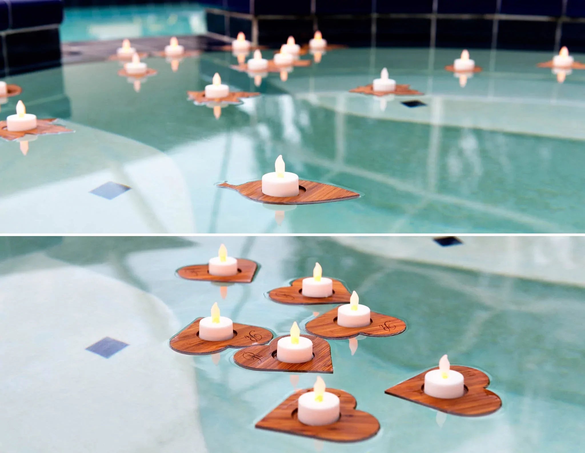 Personalized Engraved Tea Light Holders