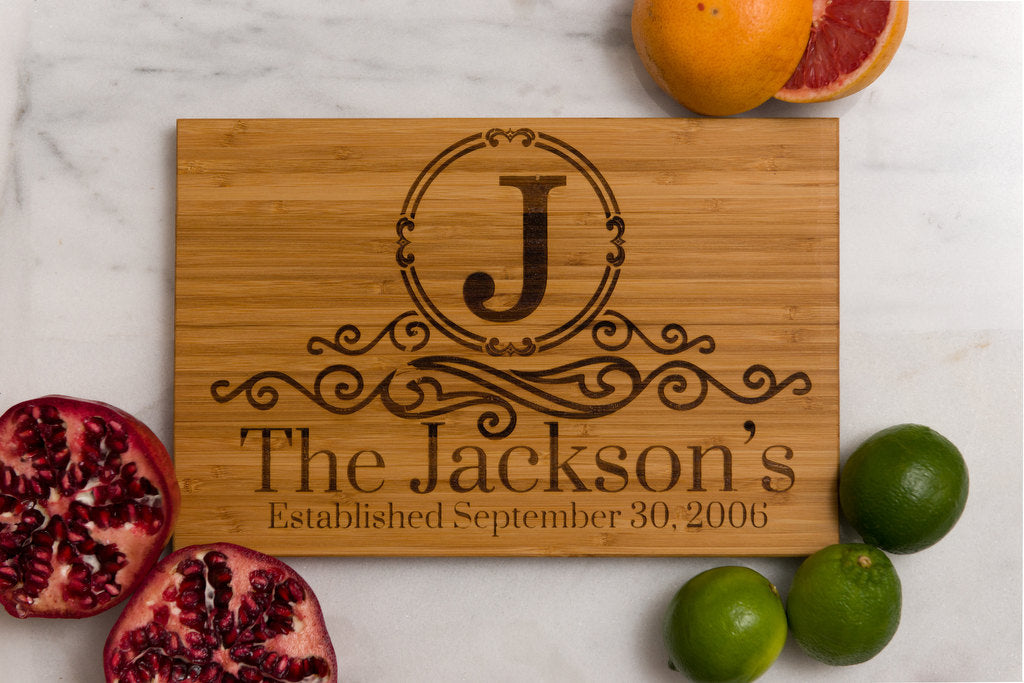 Sunflower Personalized Cutting Board – Left Coast Original