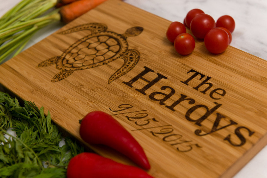 Sea Turtle Cutting Board