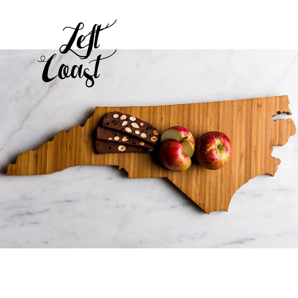 50 States Hometown Engraved State-Shaped Cutting Boards
