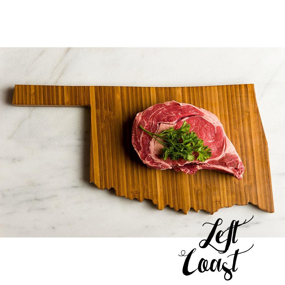 50 States Hometown Engraved State-Shaped Cutting Boards