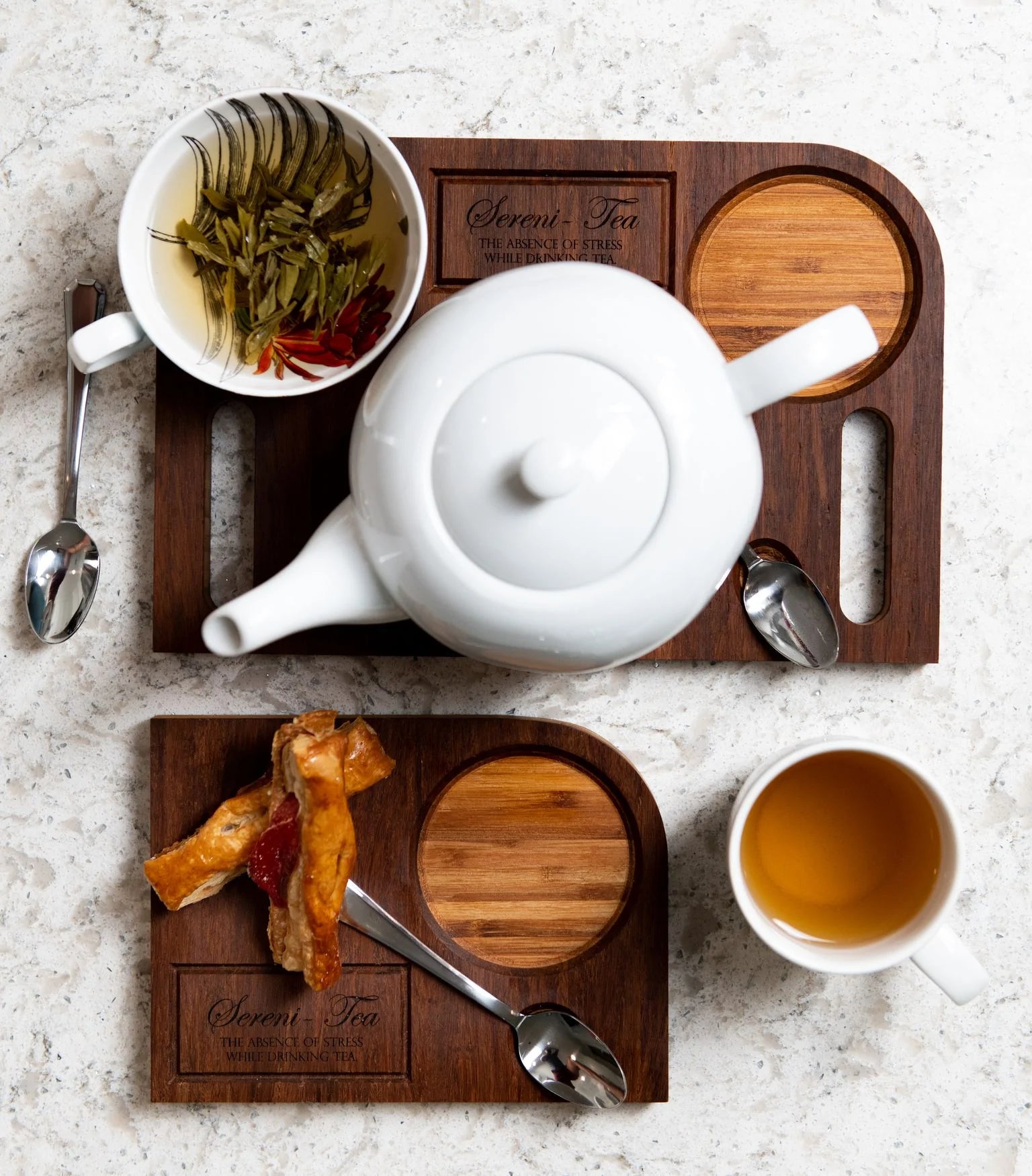 Pastry Board and Coffee for Two Gift Set