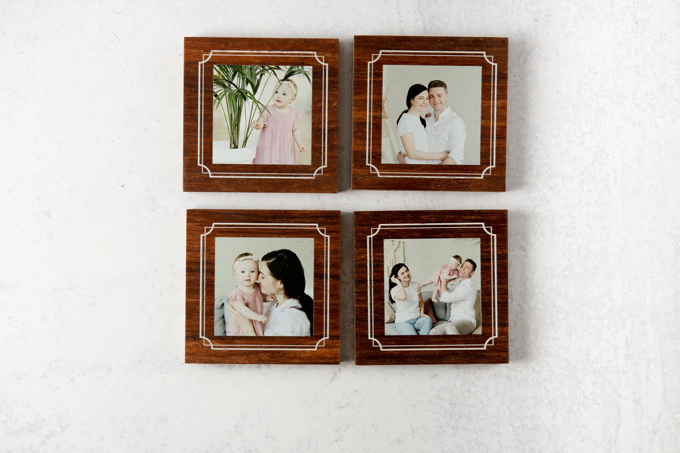 Custom Photo Wood Coasters