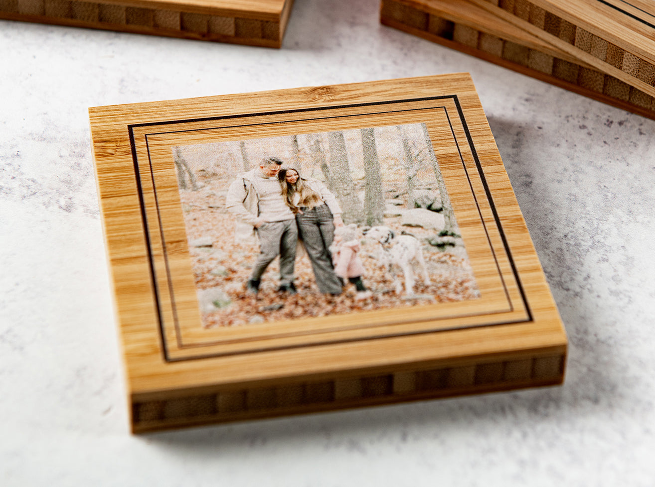 Custom Photo Wood Coasters