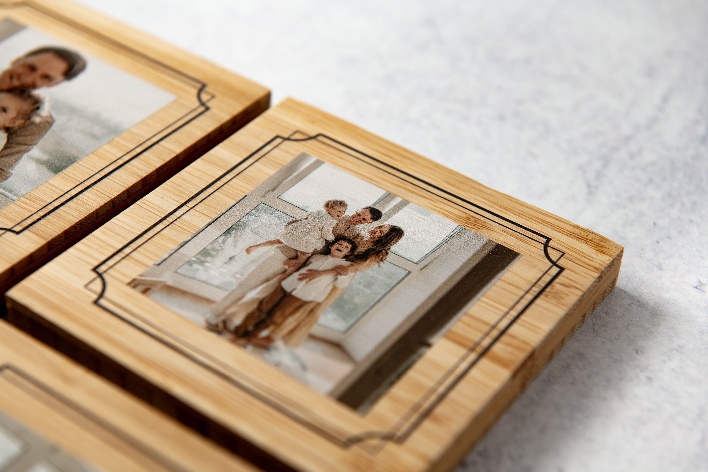 Custom Photo Wood Coasters