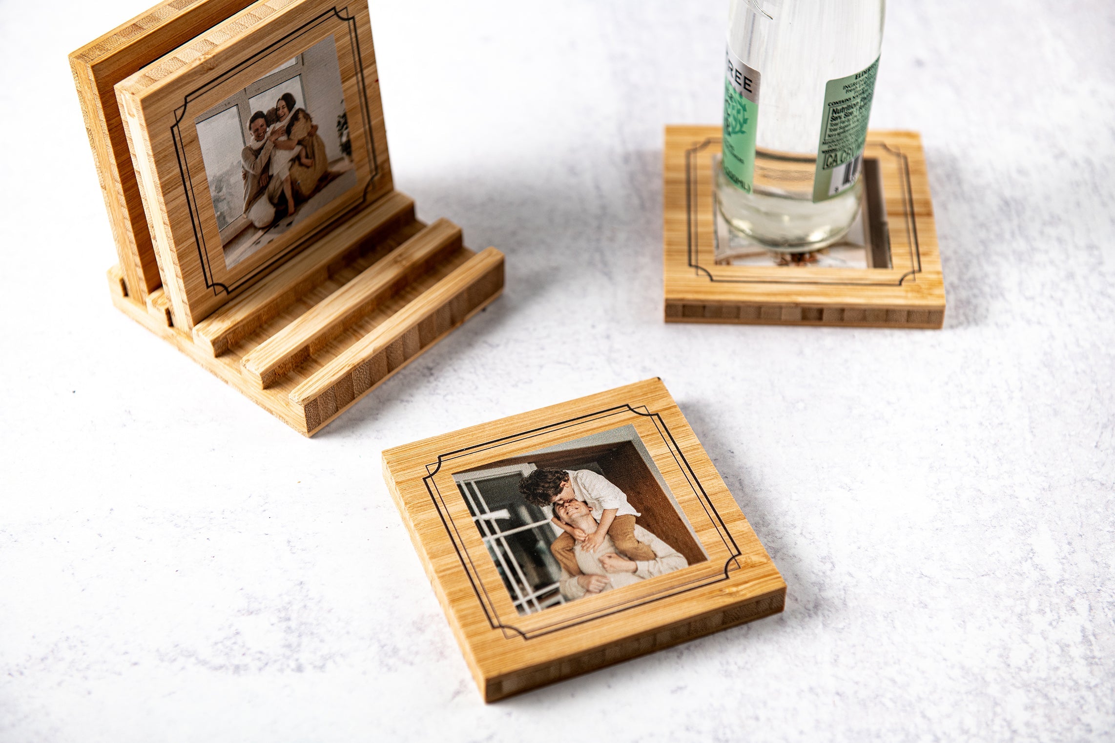 Custom Photo Wood Coasters