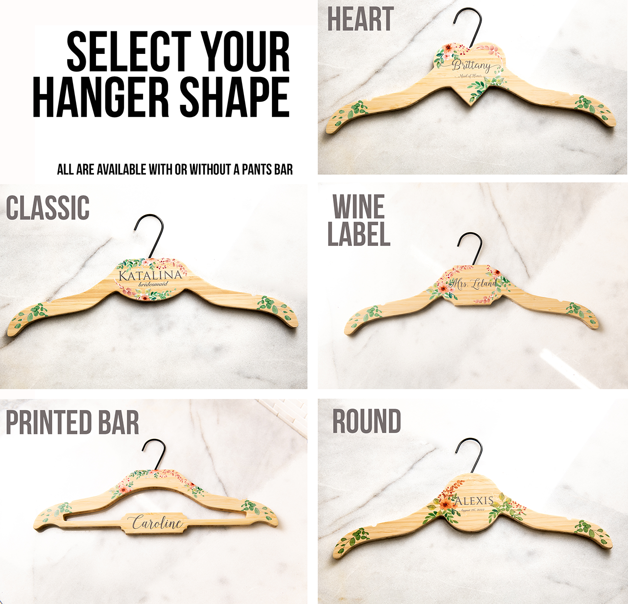Woodwright Personalized Hanger | Printed