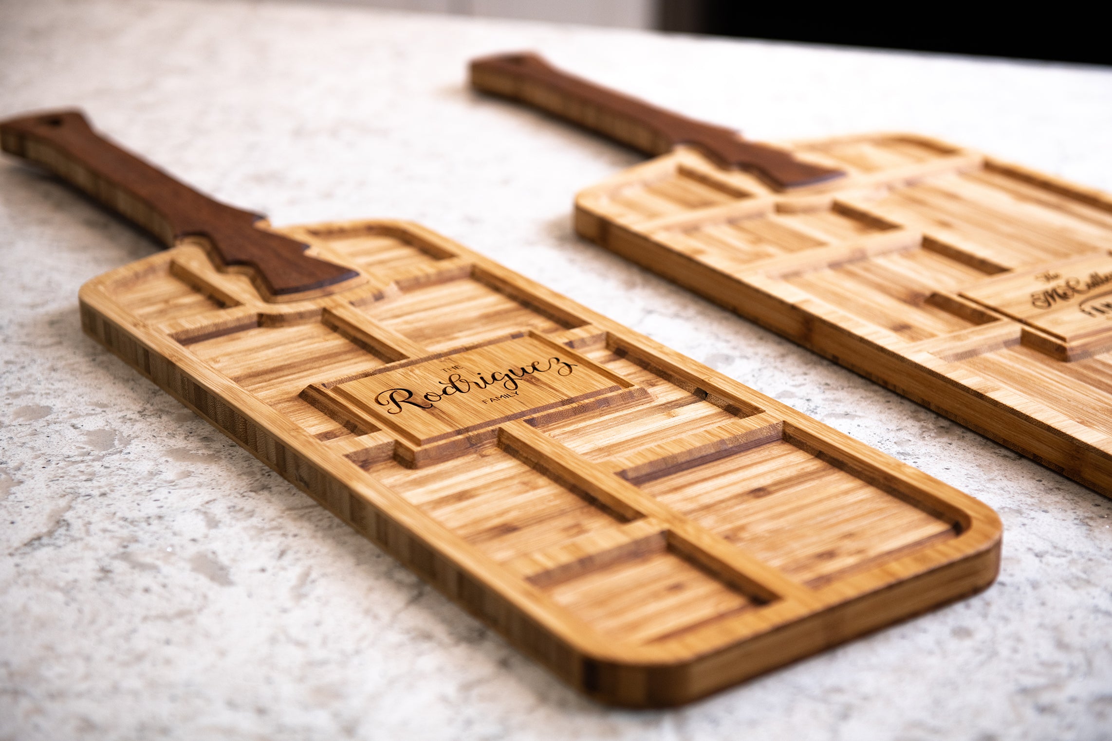 Personalized Tapas Board Serving Tray with Handle