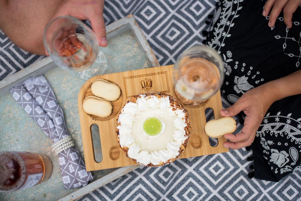 Pastry Board and Coffee for Two Gift Set