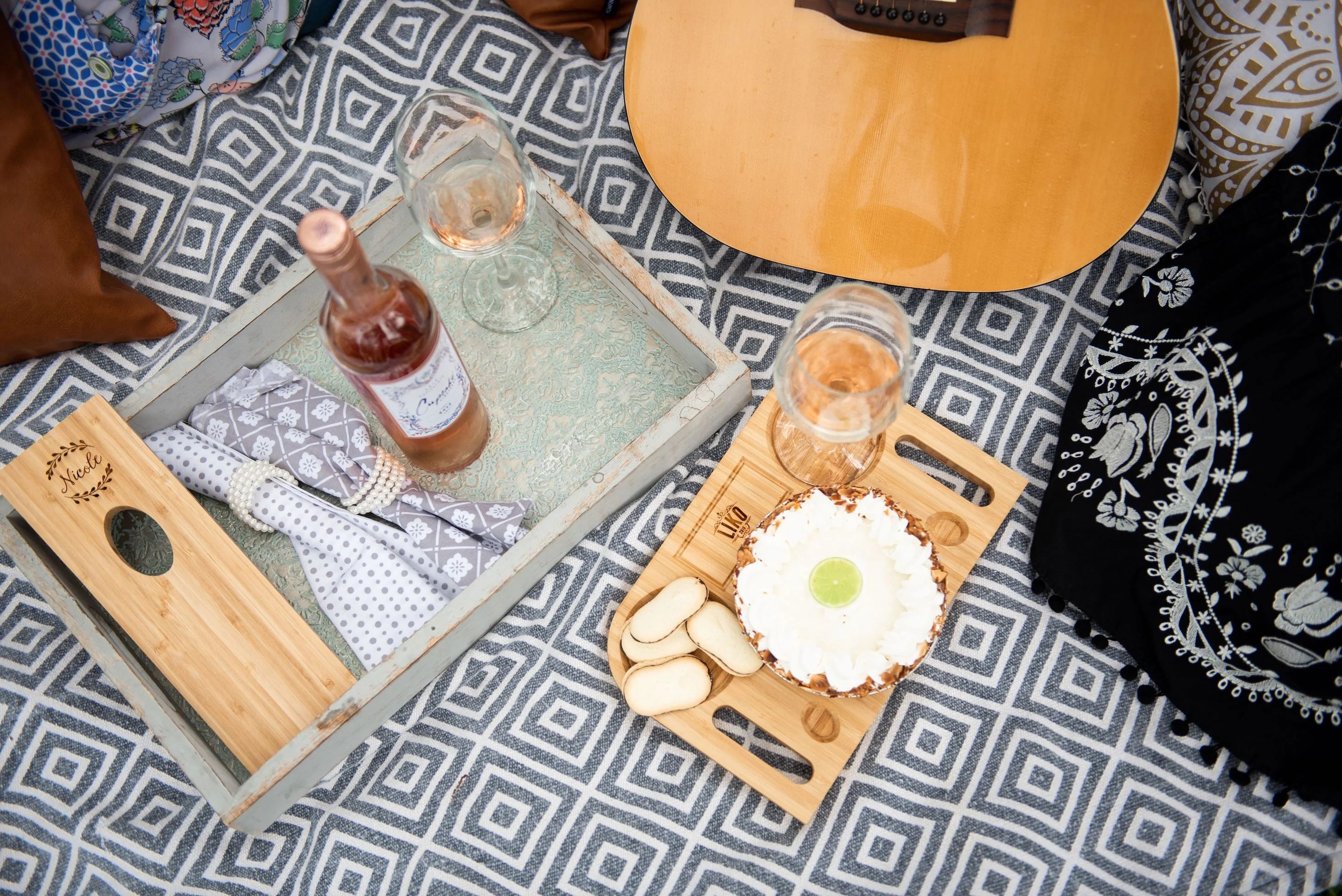 Pastry Board and Coffee for Two Gift Set