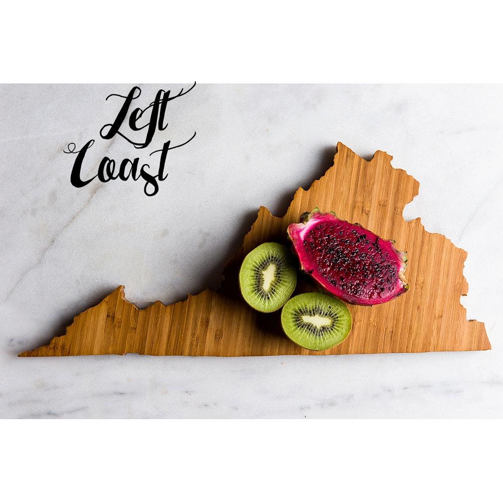 50 States Hometown Engraved State-Shaped Cutting Boards