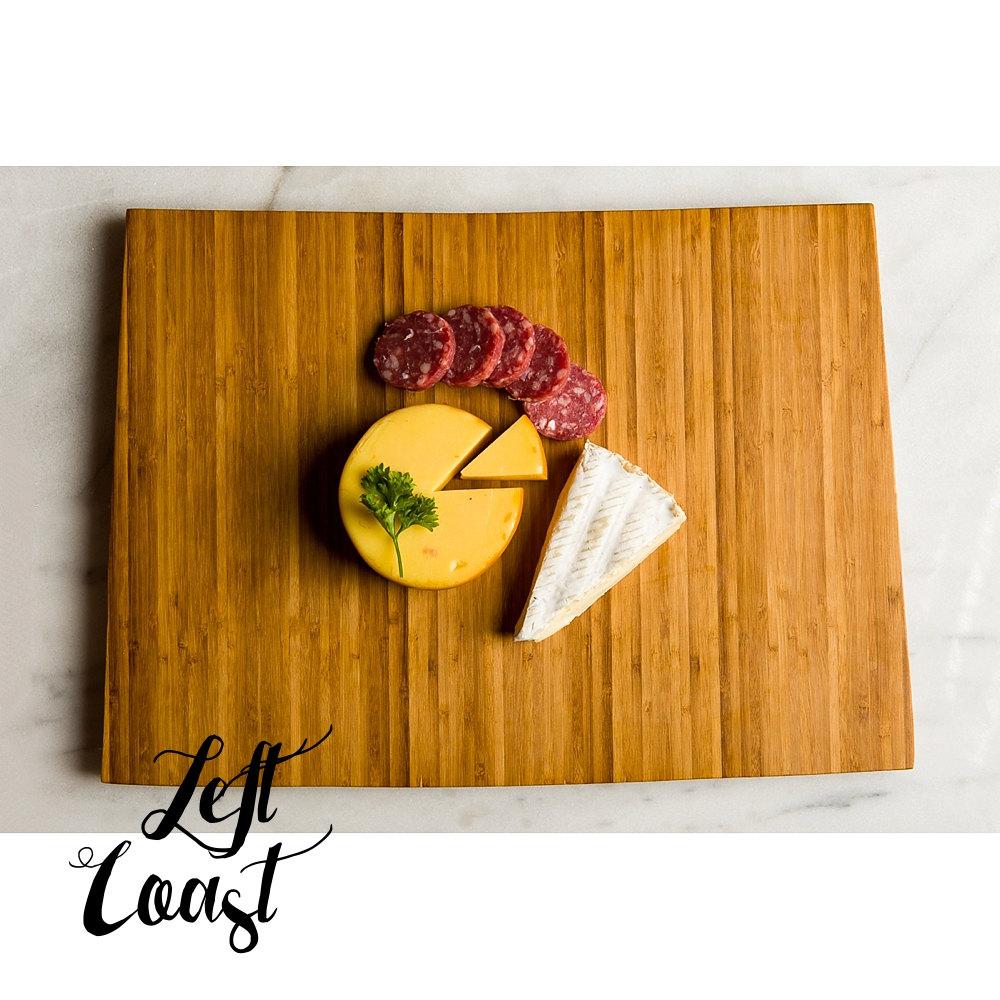 50 States Hometown Engraved State-Shaped Cutting Boards