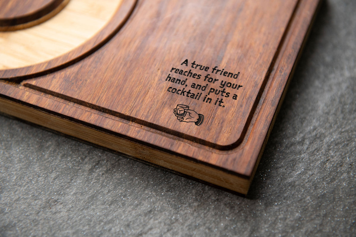 Engraved Barkeep Board - 45 Phrase Options