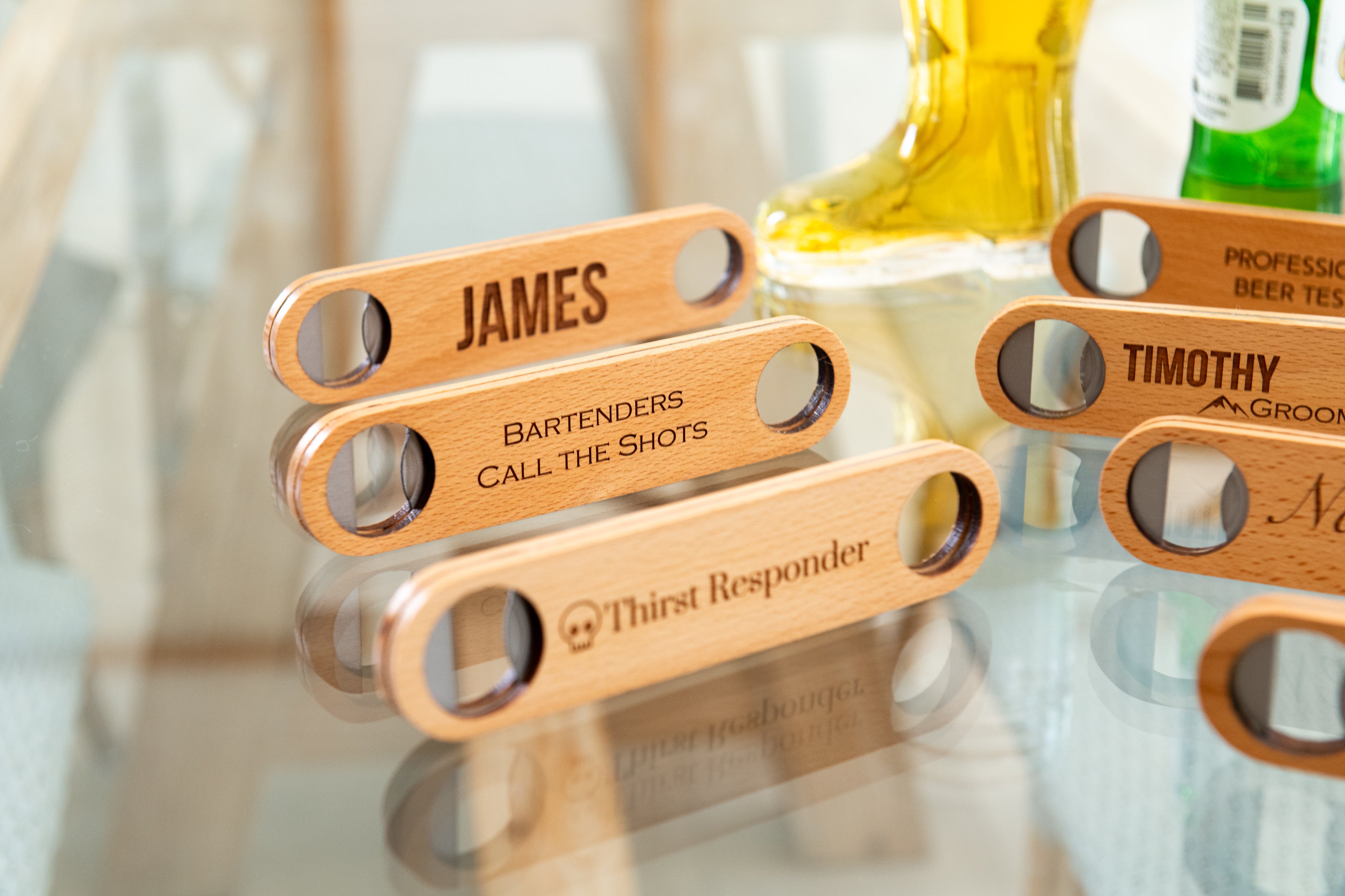 Personalized Bartender Bottle Opener