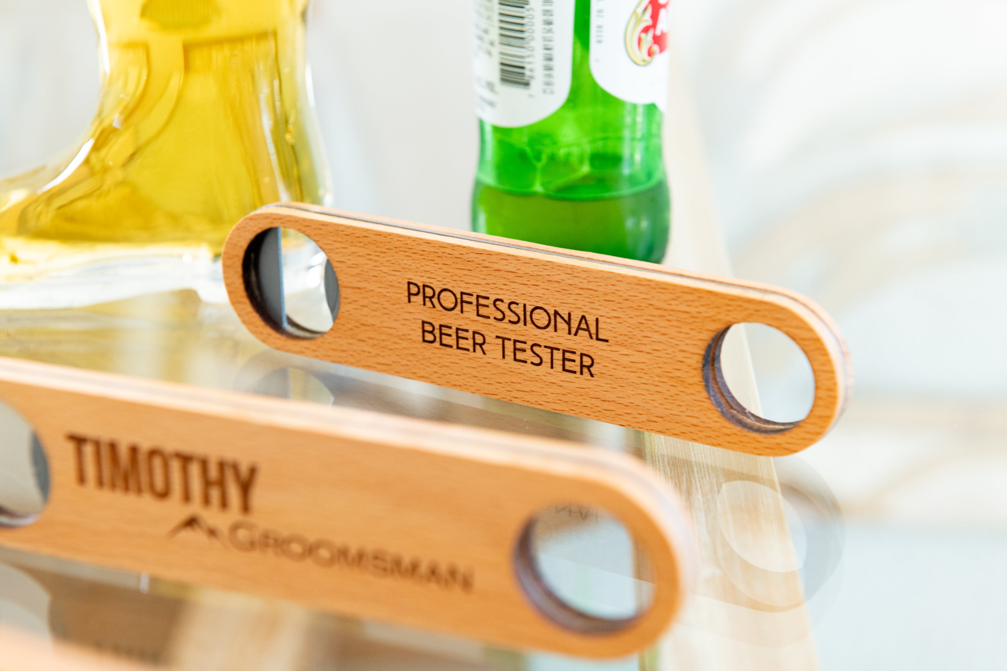 Personalized Bartender Bottle Opener