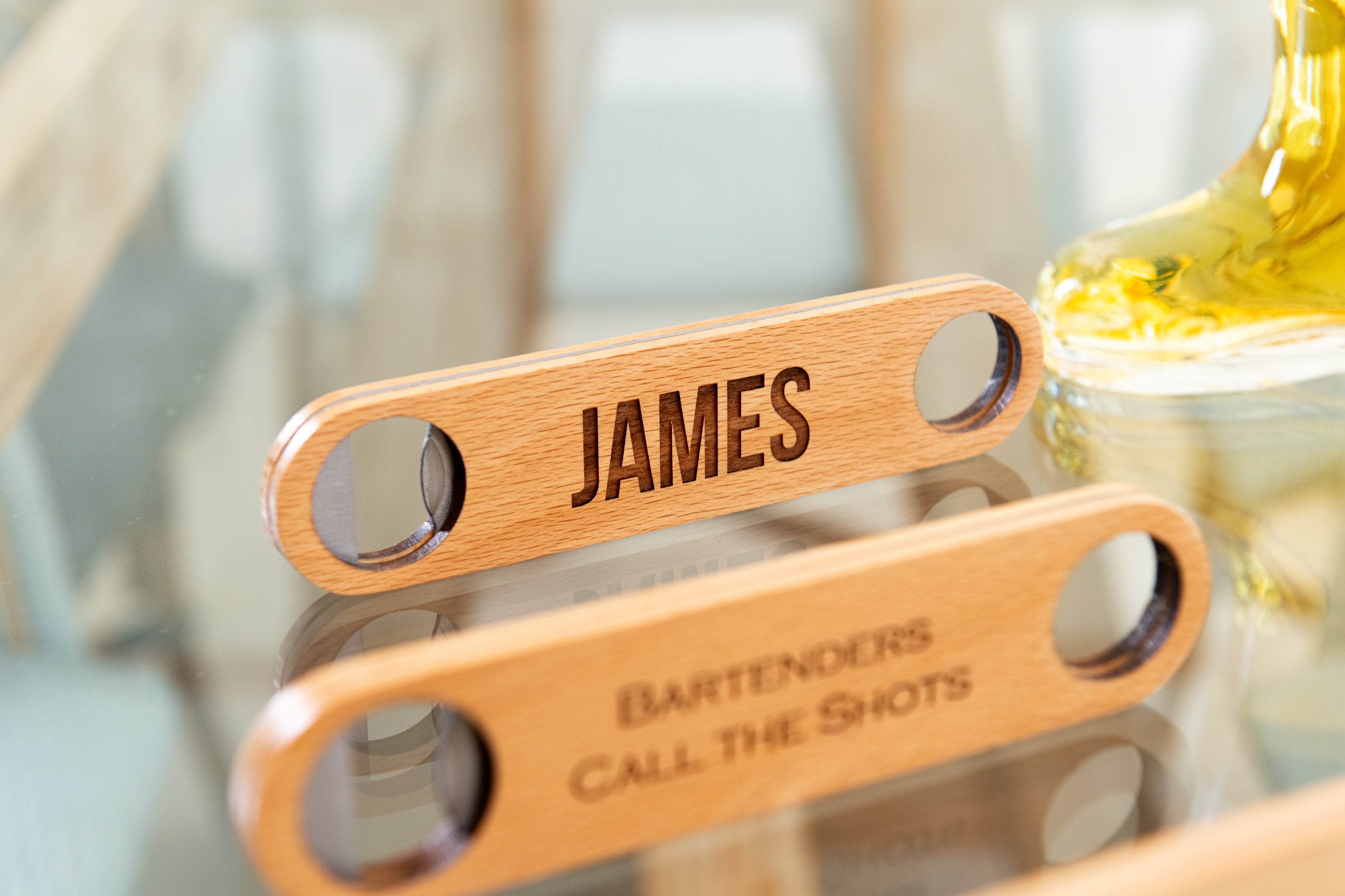 Personalized Bartender Bottle Opener