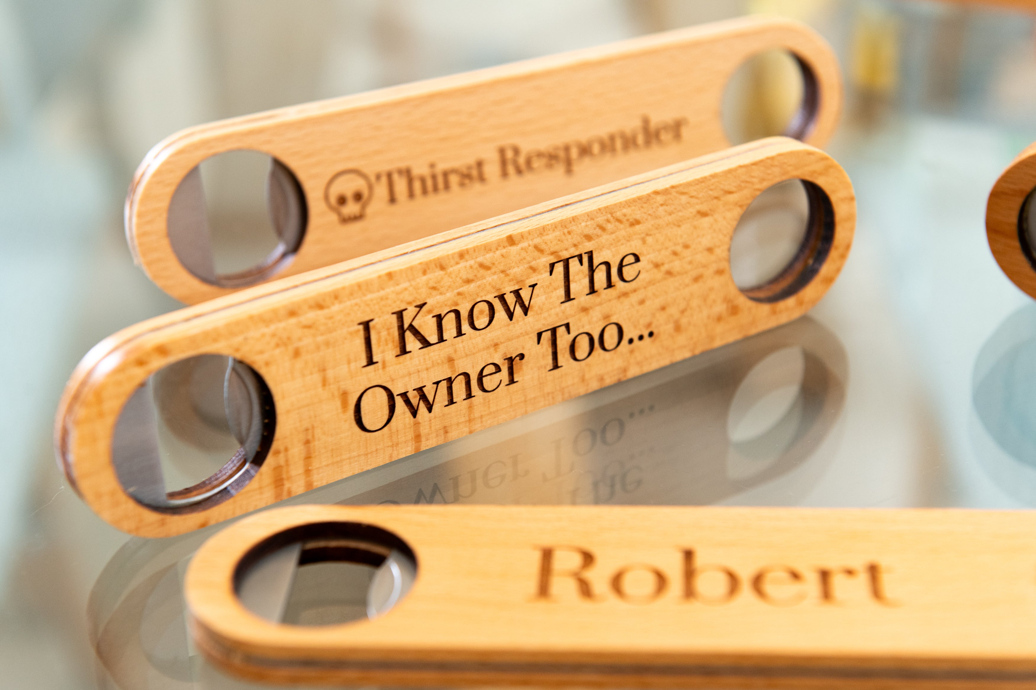 Personalized Bartender Bottle Opener