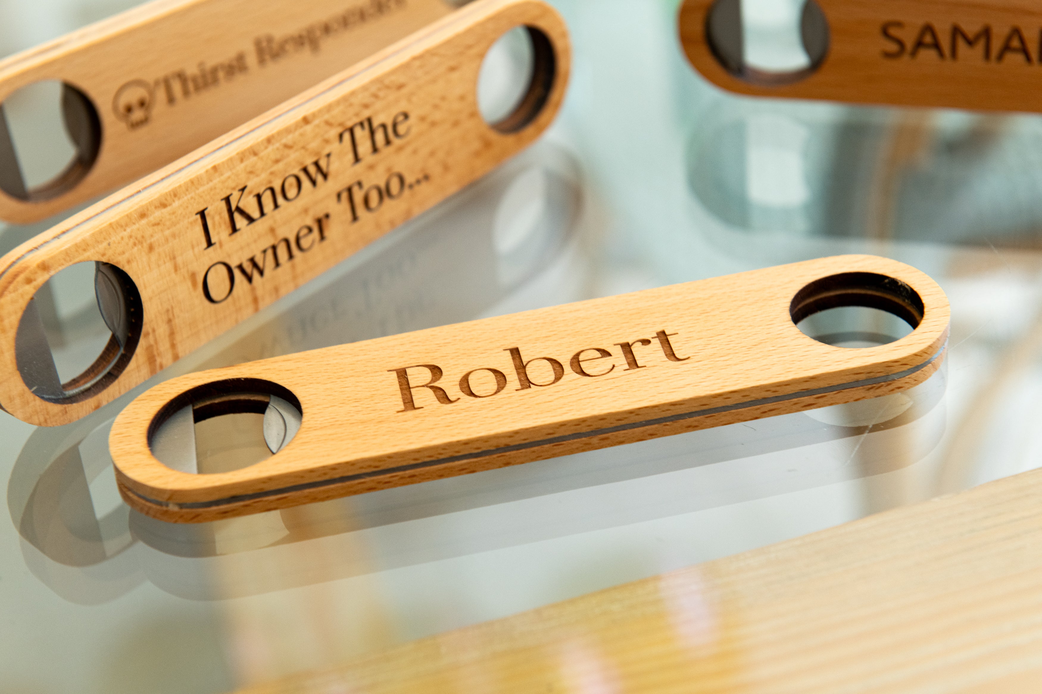 Personalized Bartender Bottle Opener