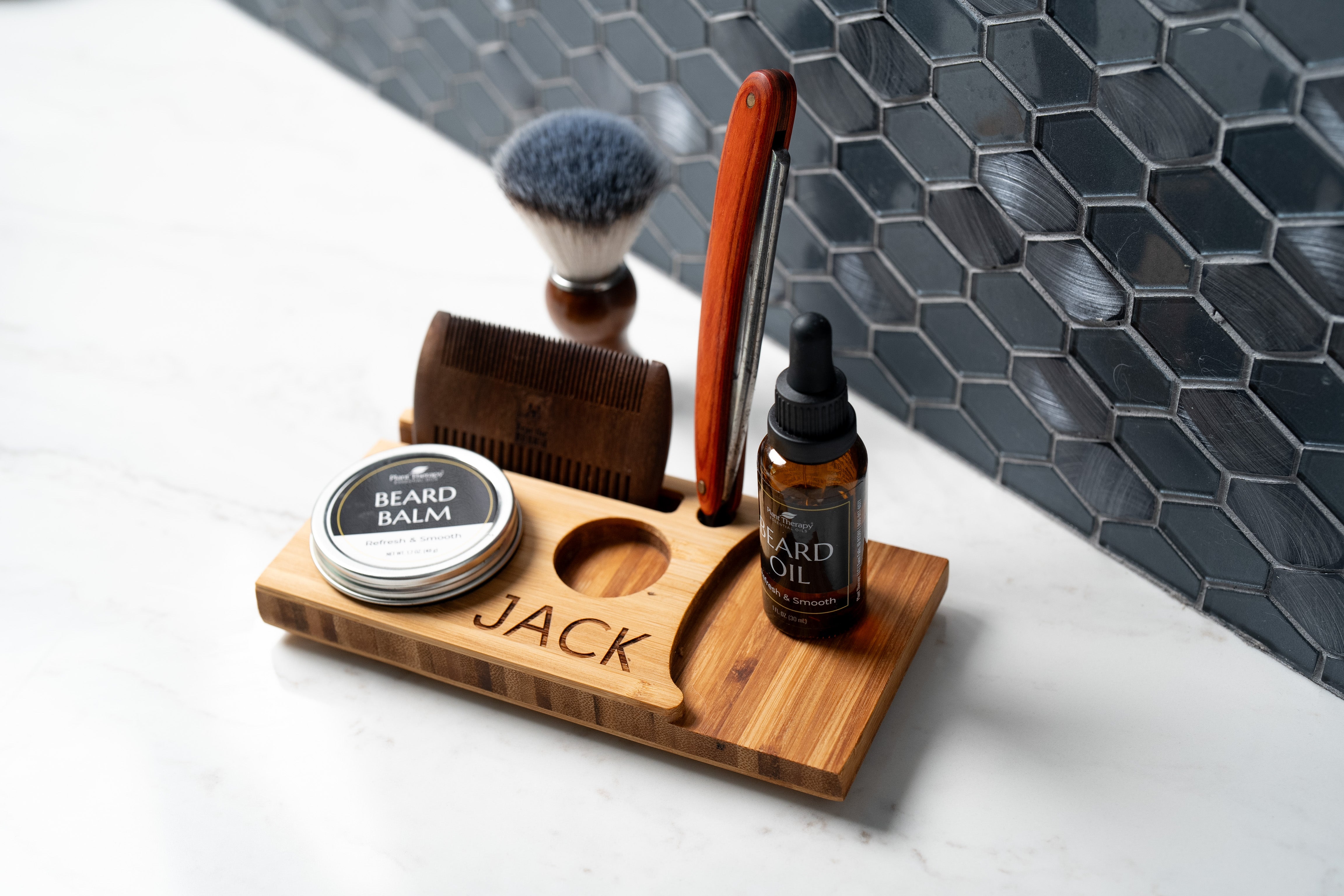 Personalized Beard Kit Caddy