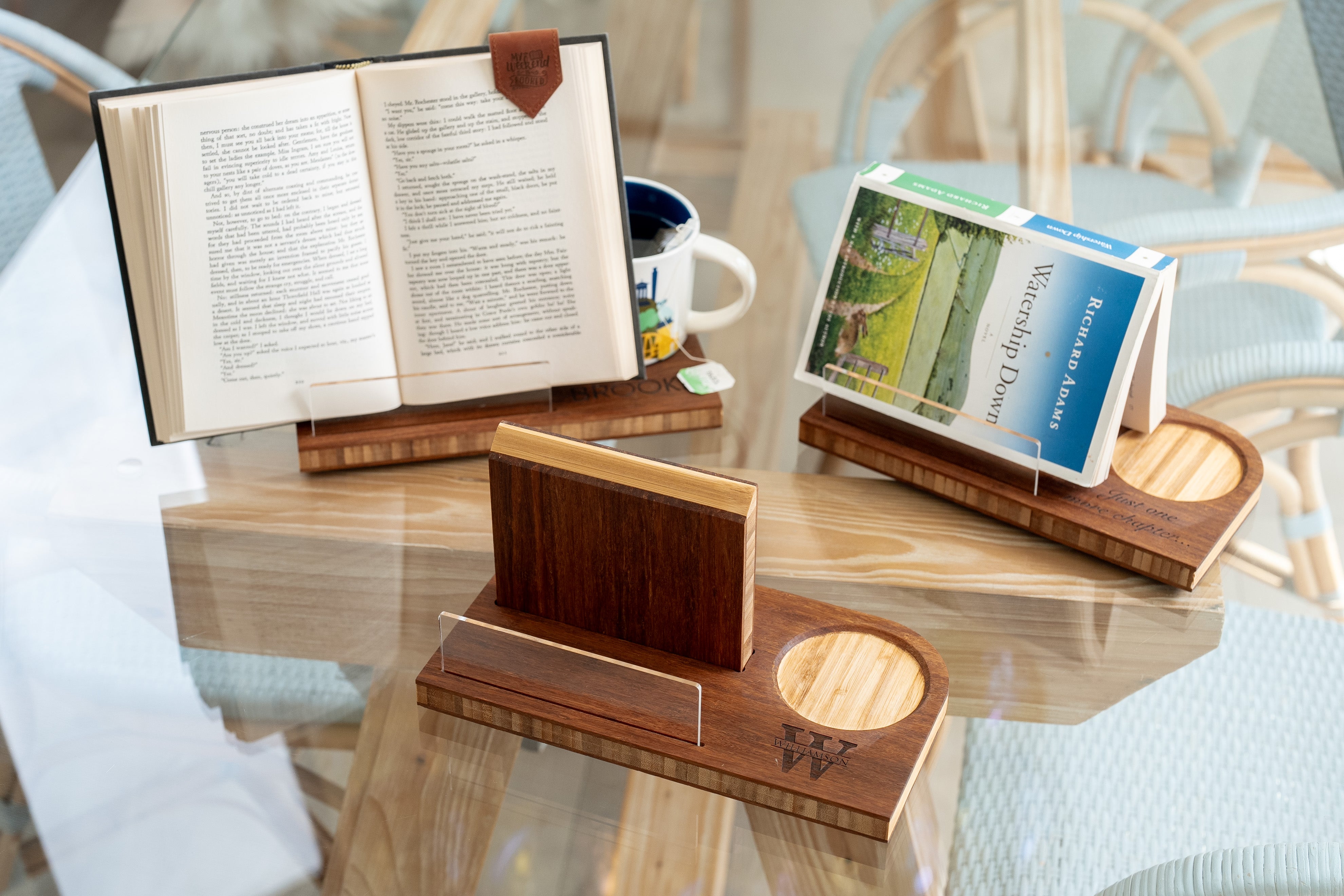 Personalized Book Rest