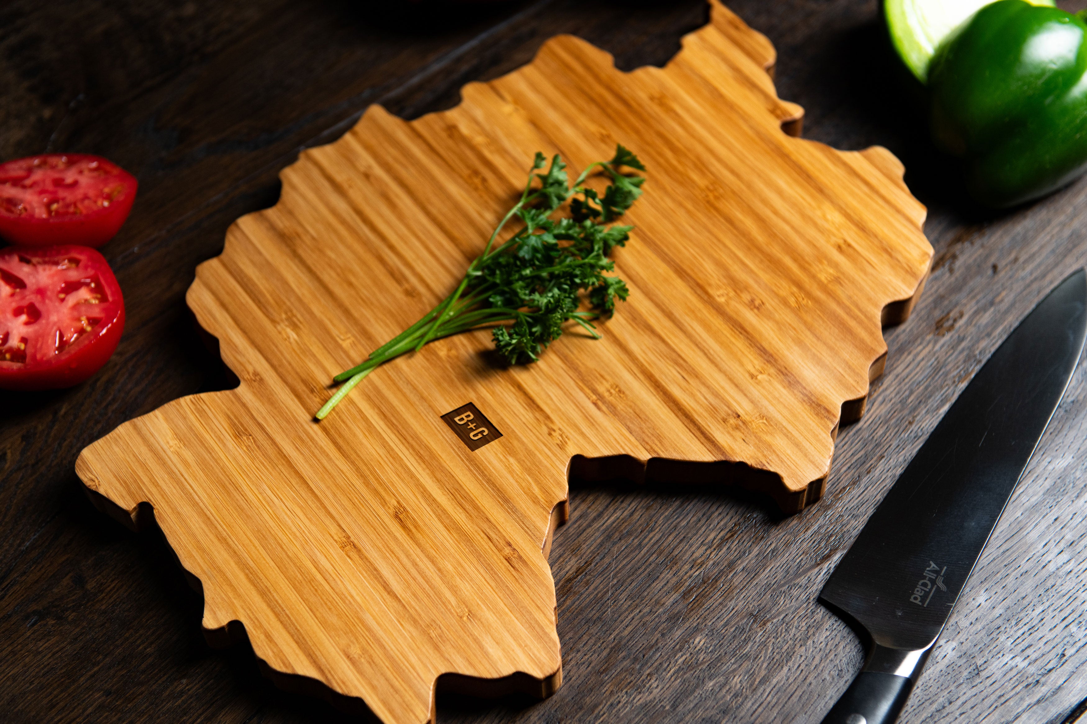 Personalized Country Shaped Cutting Boards