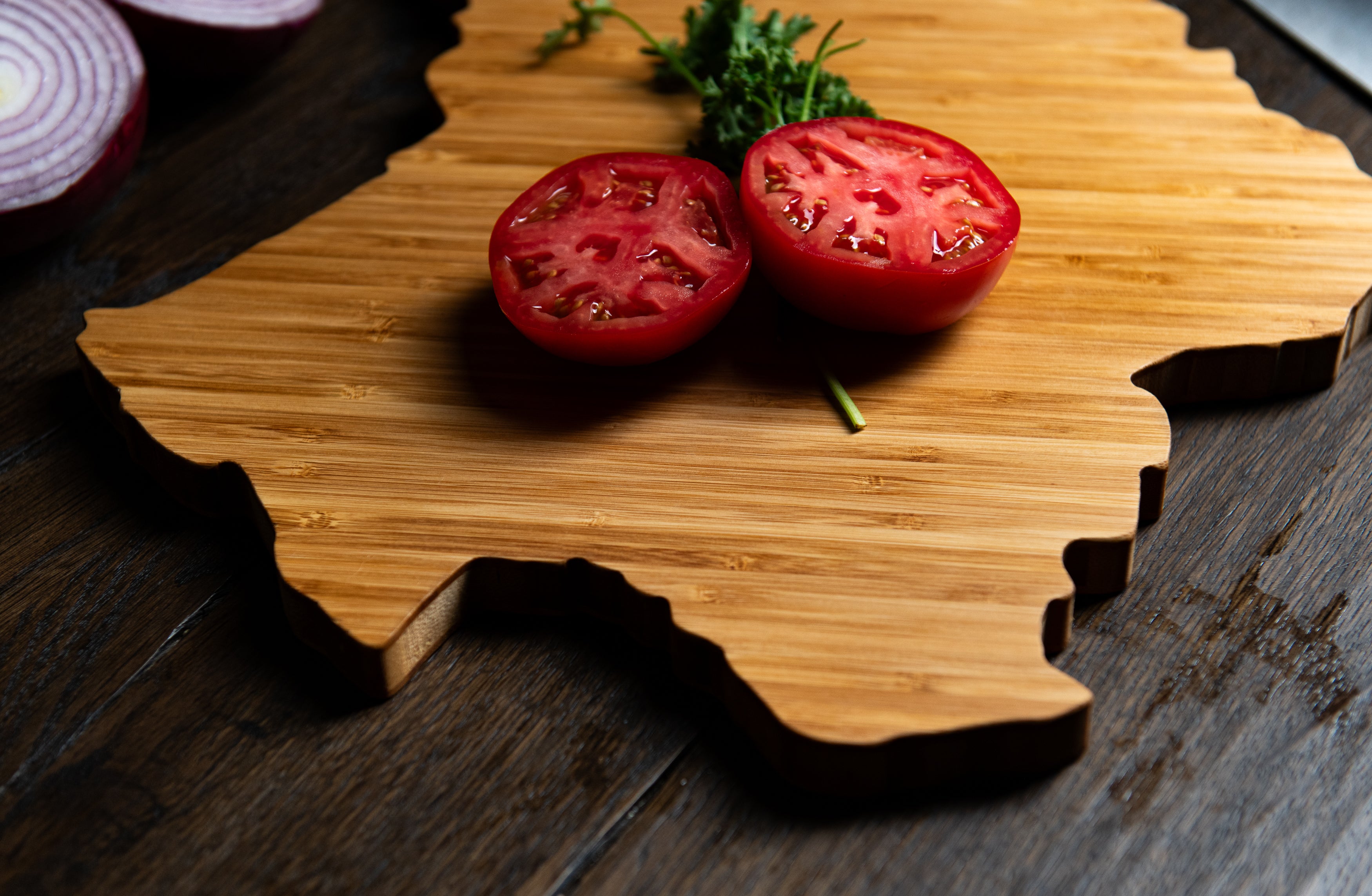 Personalized Country Shaped Cutting Boards