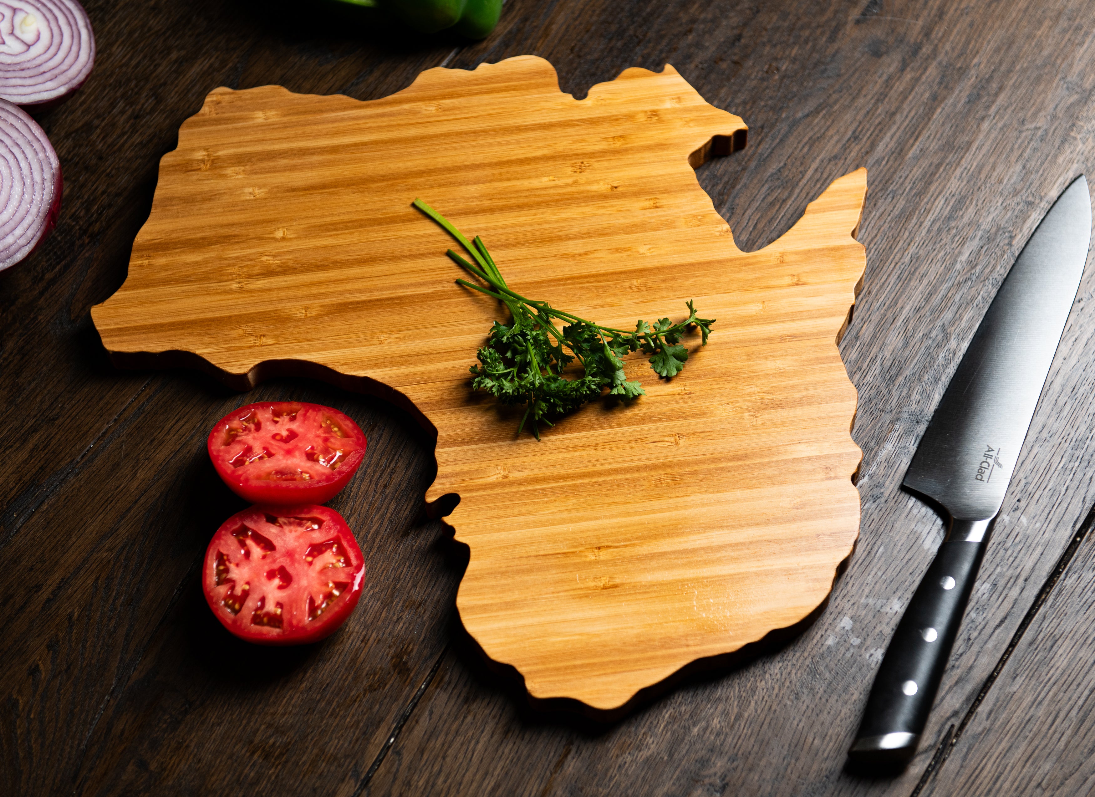 Australia Shape Serving and Cutting Board