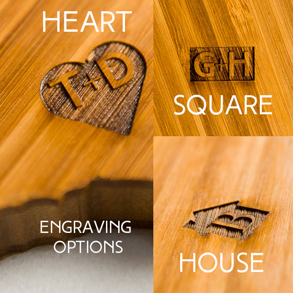 Personalized Country Shaped Cutting Boards